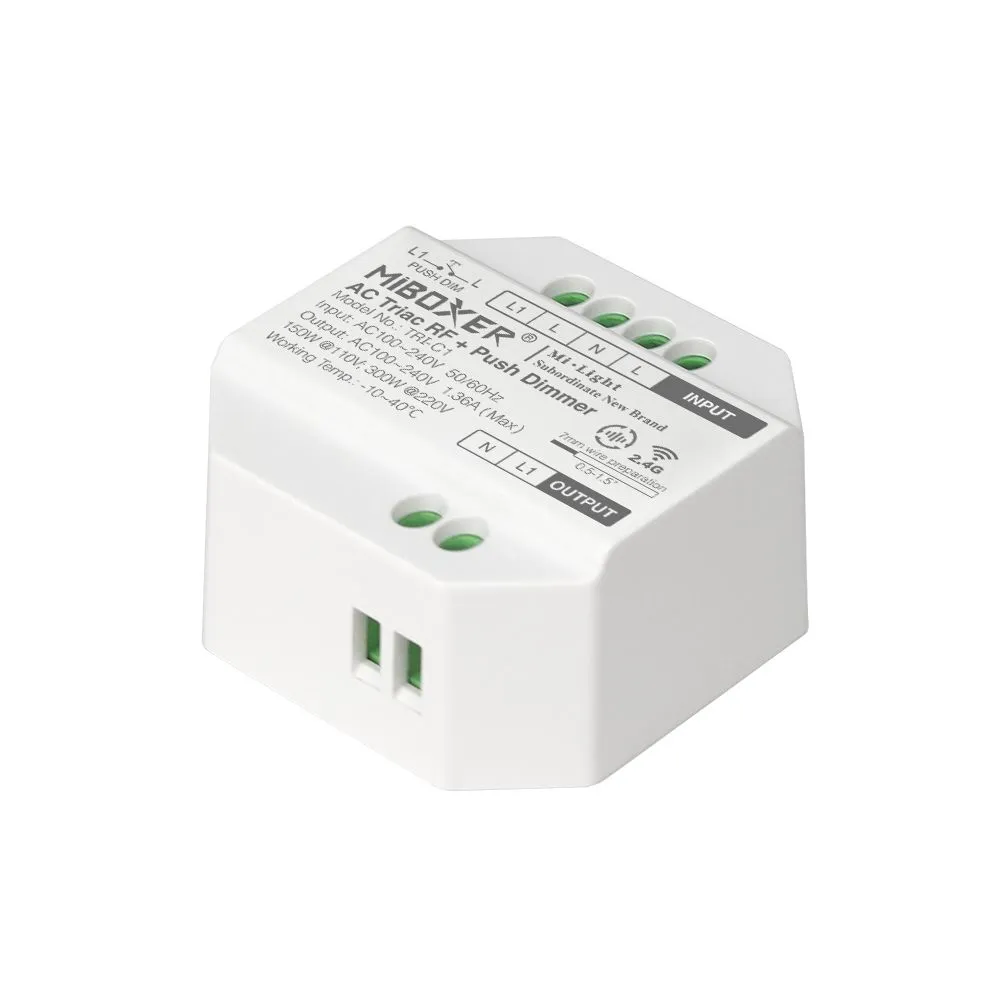 MiBoxer TRI-C1 LED Dimmer Controller AC TRIAC RF+Push – Bild 2
