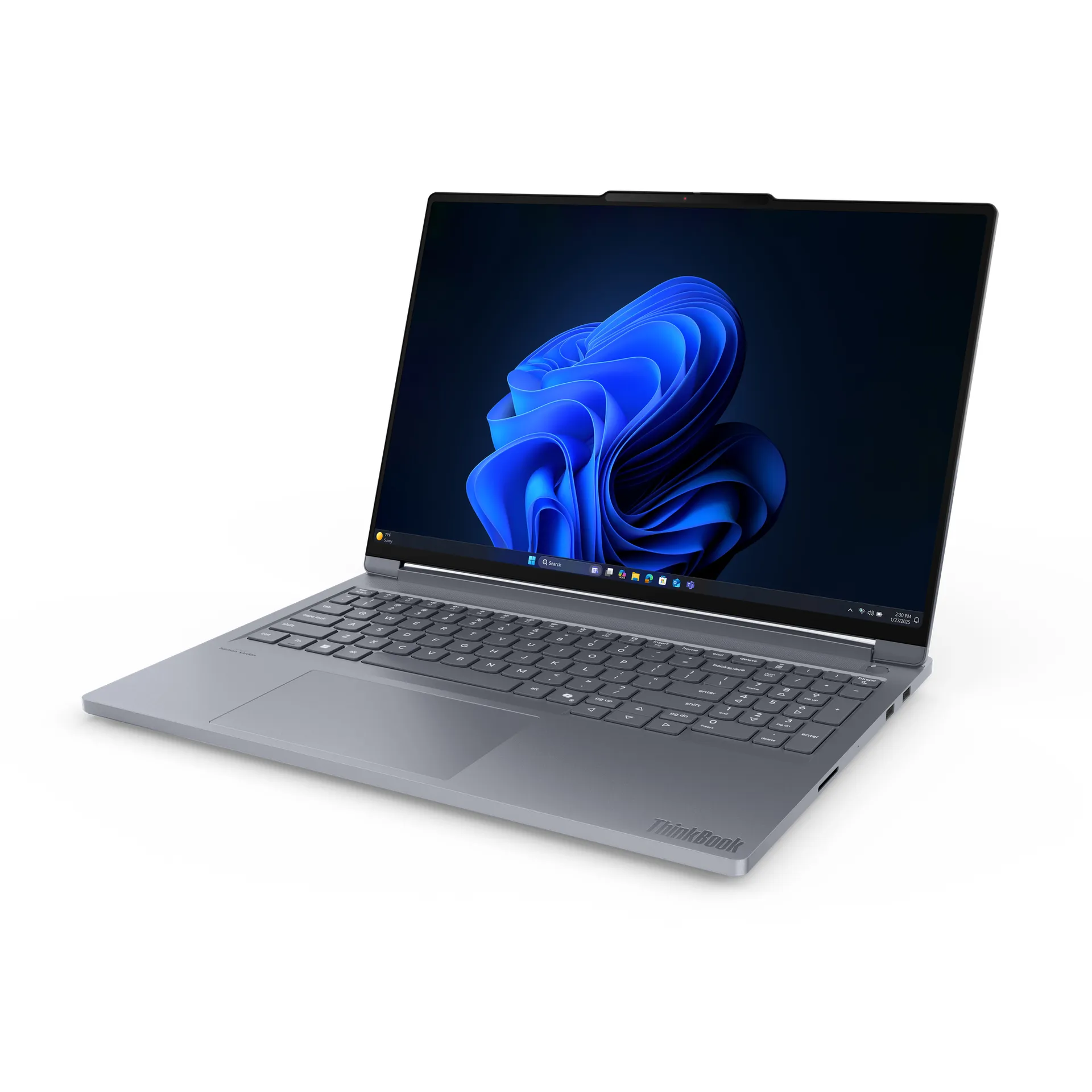 Lenovo ThinkBook 16p G6 IAX Intel Core Ultra 7 255HX Laptop 40,6 cm (16") WQXGA 32 GB DDR5-SDRAM 1 TB SSD NVIDIA GeForce RTX 5060 Wi-Fi 7 (802.11be) Windows 11 Pro Deutsch Grau – Bild 4