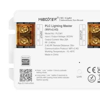 MiBoxer PLCW1 LED PLC Serie PLC Lighting Master Controller WiFi + 2,4G MiBoxer PLCW1 LED PLC Serie PLC Lighting Master Controller WiFi + 2,4G