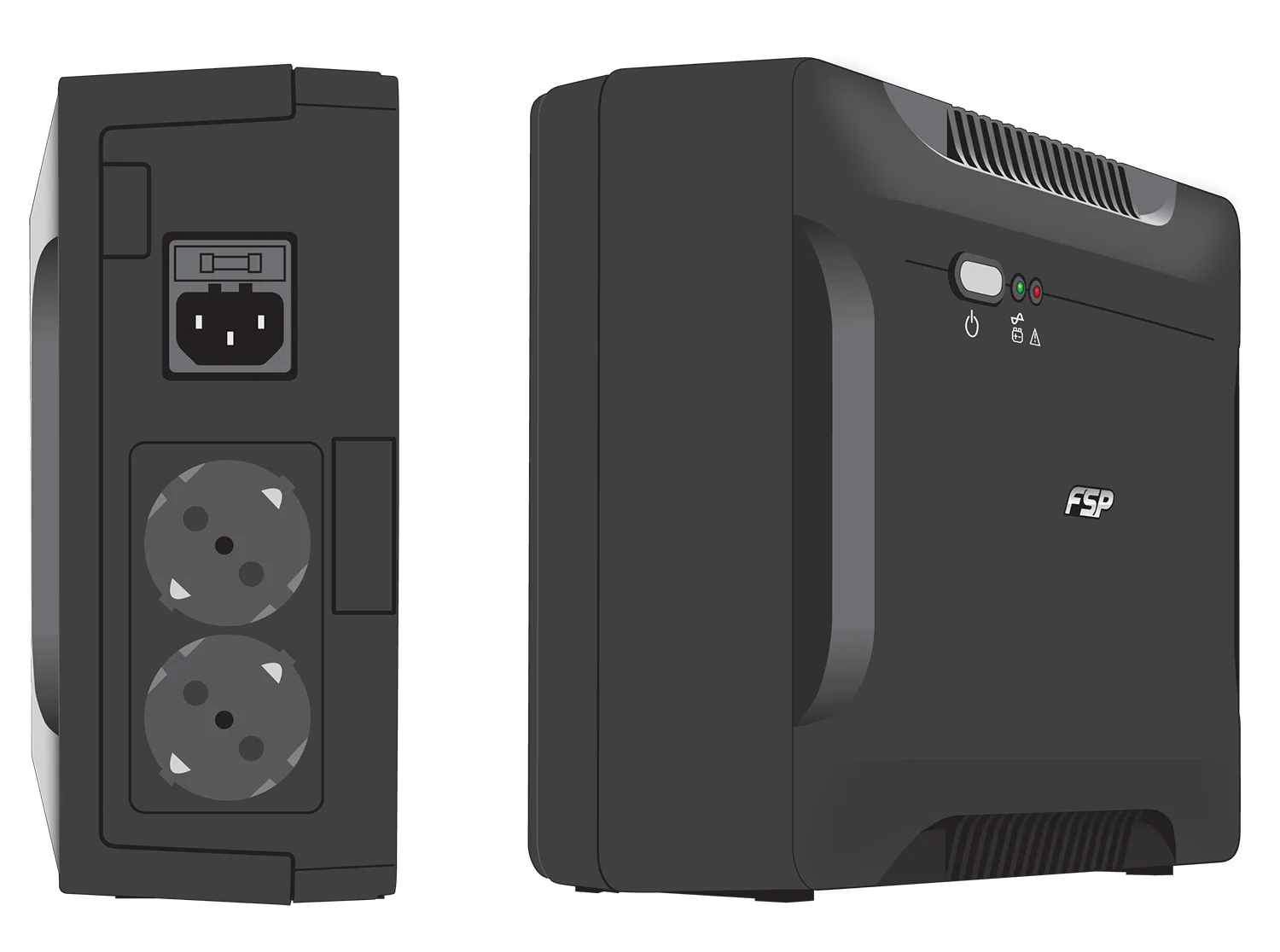 FSP Nano 800 Unterbrechungsfreie Stromversorgung (USV) Standby (Offline) 0,8 kVA 480 W 2 AC-Ausgänge – Bild 6