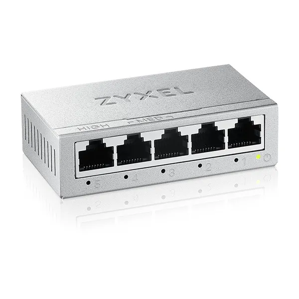 Zyxel GS-105BV5-EU0101F Netzwerk-Switch Unmanaged L2 Gigabit Ethernet (10/100/1000) – Bild 2