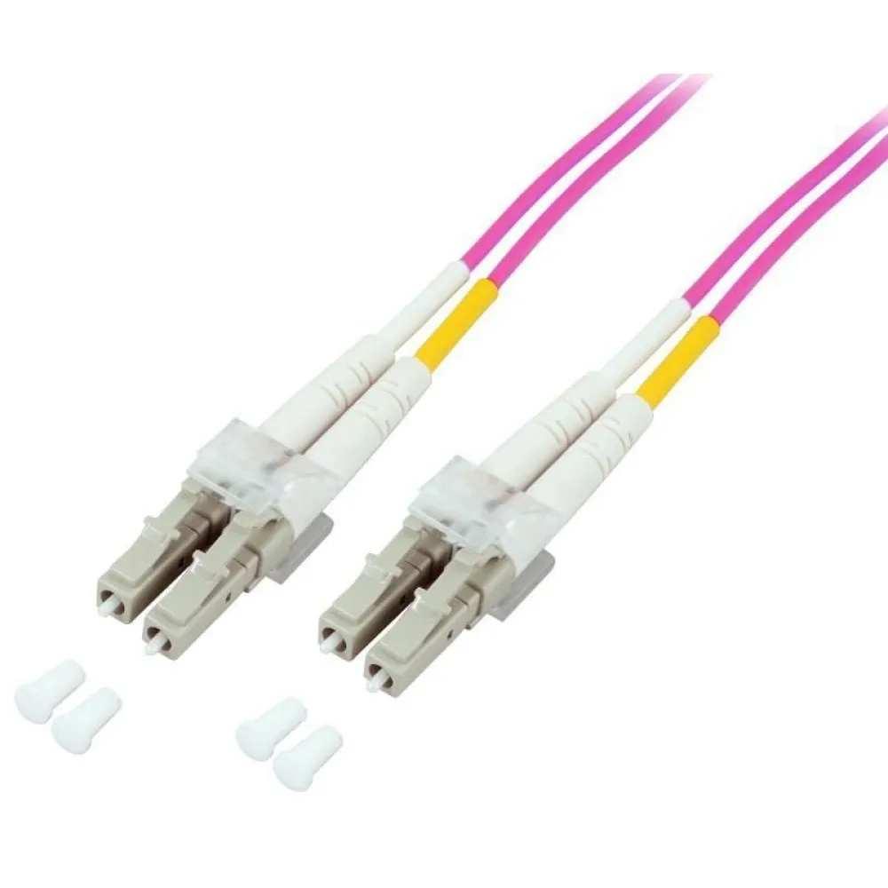 Techly LC M-M 20m InfiniBand/Glasfaserkabel Fuchsie Techly LC M-M 20m InfiniBand/Glasfaserkabel Fuchsie