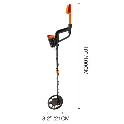 VEVOR Metalldetektor MD-3010 Metallsuchgerät Wasserdicht Professionell Unterwasser – Bild 7