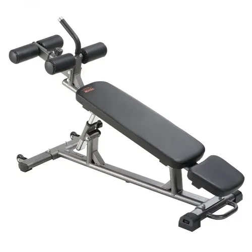 VEVOR Sit Up Bank Bauchmuskelbank 4-stufig Höhenverstellbar (1630 x 620 x 1055 cm) Rückentrainer (454 kg belastbar) für Heimtraining im Fitnessstudio Krafttraining Ganzkörpermuskeltraining – Bild 10
