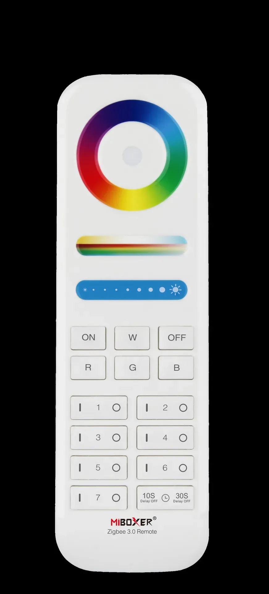 MiBoxer FUT089Z LED Fernbedienung RGB-WW (RGB-CCT) Zigbee 3.0 7 Zonen MiBoxer FUT089Z LED Fernbedienung RGB-WW (RGB-CCT) Zigbee 3.0 7 Zonen