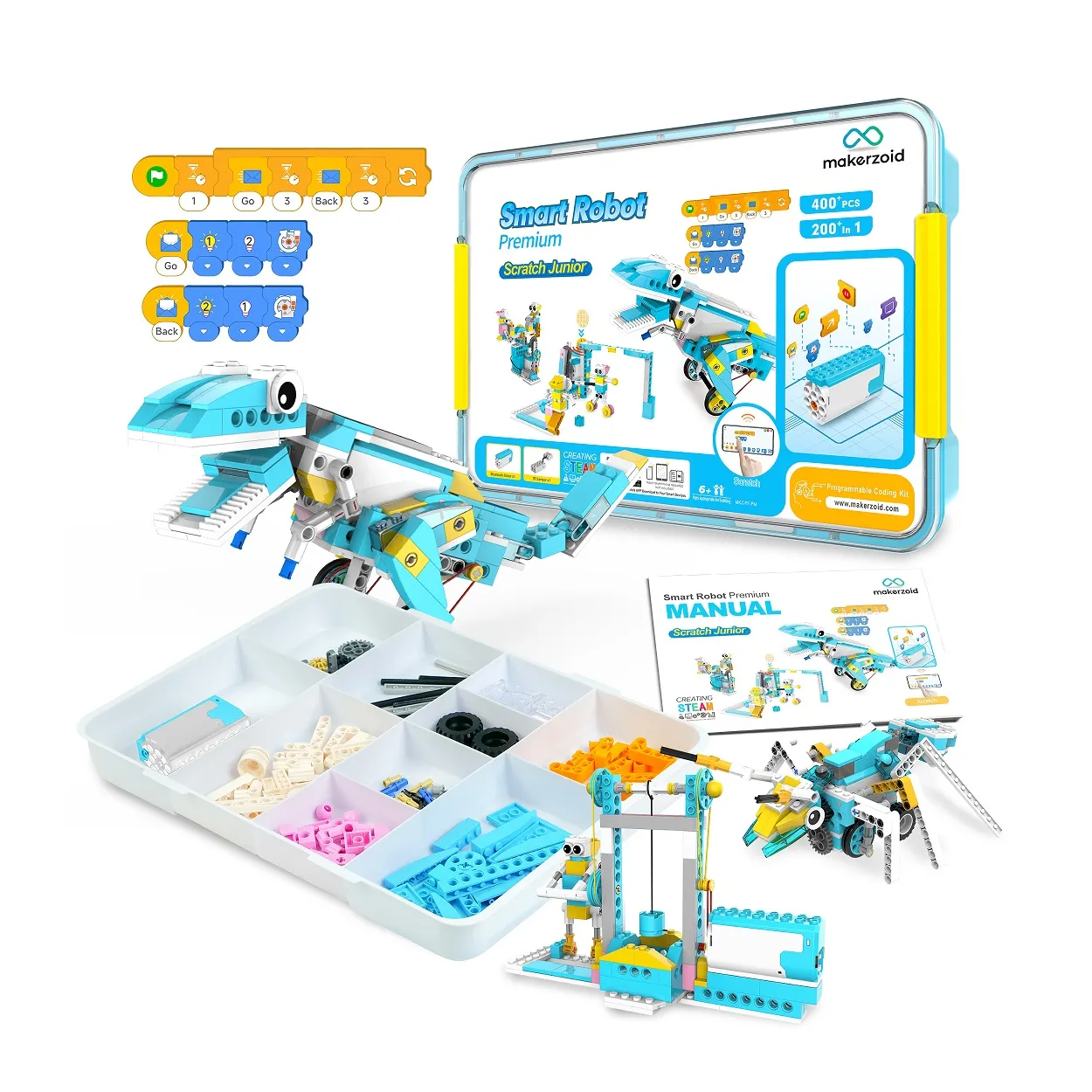 Makerzoid Smart Robot Premium ab 6 Jahren – Bild 2