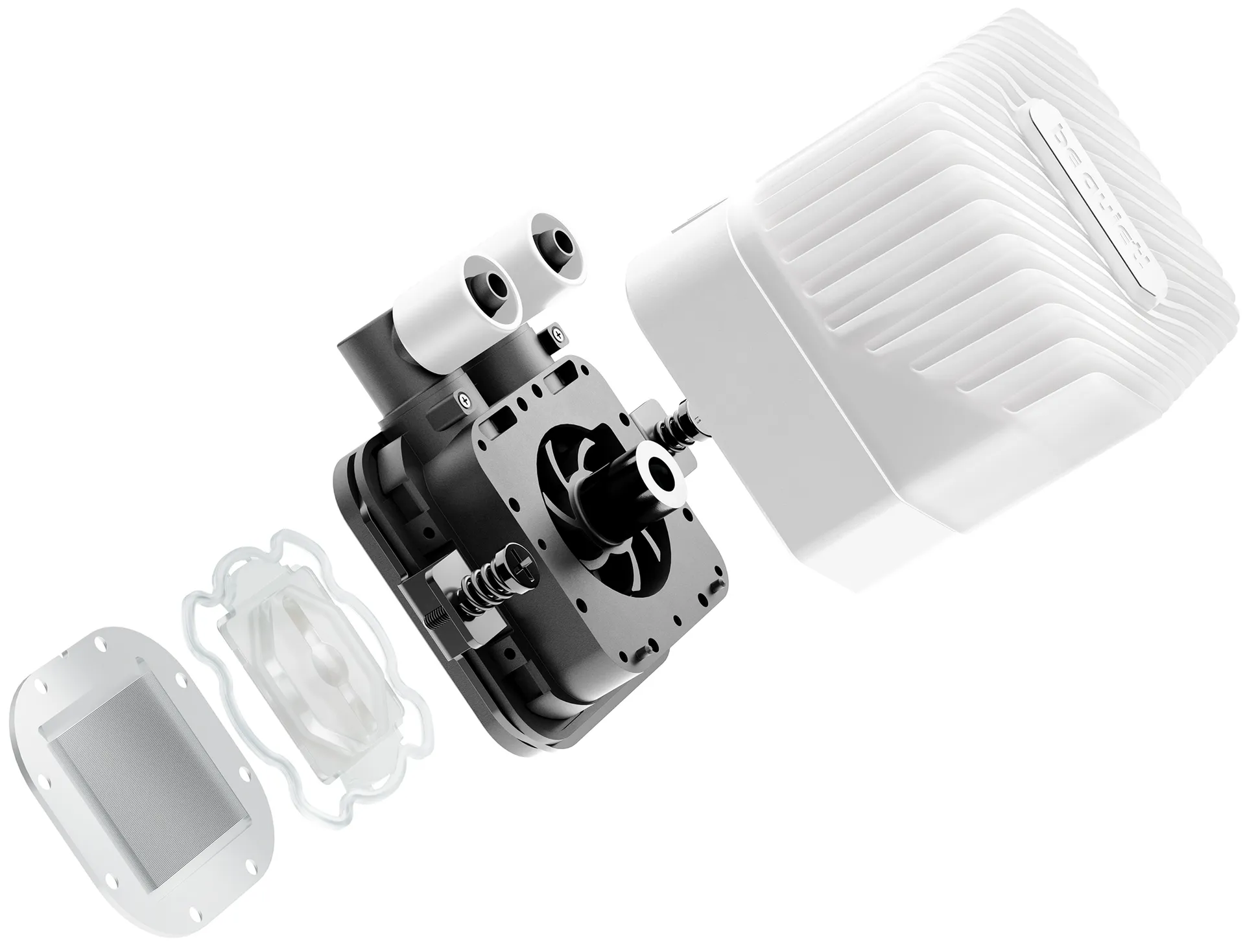 be quiet! LIGHT LOOP 360mm White Prozessor All-in-One-Flüssigkeitskühler 12 cm Weiß 1 Stück(e) – Bild 6