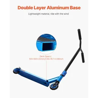 VEVOR Stunt-Scooter Pro Komplett Trick Scooter für Kinder im Alter von 9–11 Jahren, Teenager, Jungen und Mädchen, Freestyle Street Rider für Fortgeschrittene und Anfänger VEVOR Stunt-Scooter Pro Komplett Trick Scooter für Kinder im Alter von 9–11 Jahren, Teenager, Jungen und Mädchen, Freestyle Street Rider für Fortgeschrittene und Anfänger