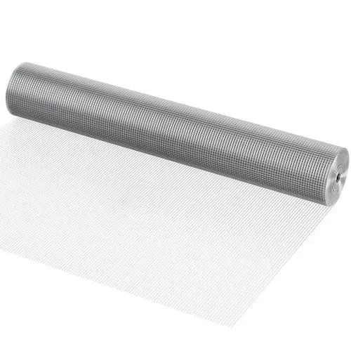 VEVOR Drahtgeflecht 915mmx15,24m Volierendraht 23 Gauge Maschendrahtzaun, Feuerverzinkte Maschendrahtrolle 6,35x6,35mm Maschenweite Maschendraht für Kaninchenkäfige Kleine Nagetiere – Bild 9