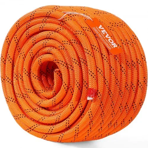 VEVOR Arborist Baumkletterseil doppelt geflochten Polyester 1,27cmx36,6m – Bild 9