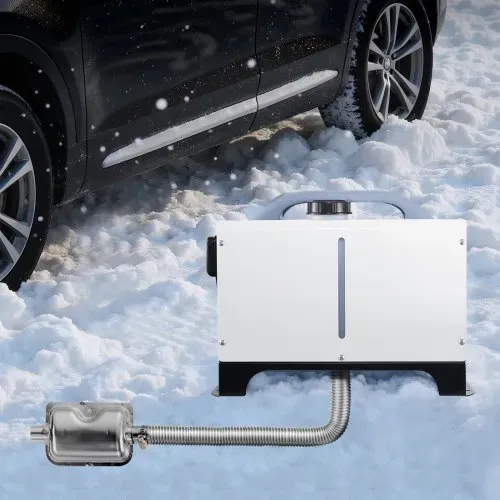 VEVOR Abgasrohr Standheizung flexibler Abgasschlauch 300 cm für Auto-Dieselheizung mit 2 Klemmen, Edelstahl Auspuffrohr mit Φ 25 mm Querschnitt für 2 kW / 5 kW / 8 kW Dieselheizungen Lufterhitzer – Bild 7