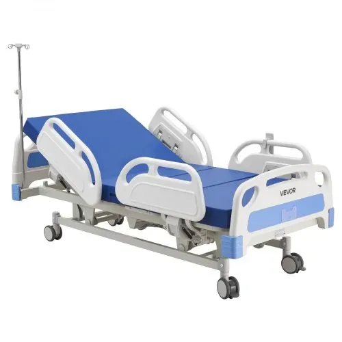 VEVOR Krankenhausbett Elektrisch, 5 Funktionen Pflegebett, mit Trendelenburg- & Anti-Trendelenburg-Funktion, Matratze, 450-750 mm Seniorennett für Häusliche Pflege, Altenheim & Krankenhaus – Bild 9
