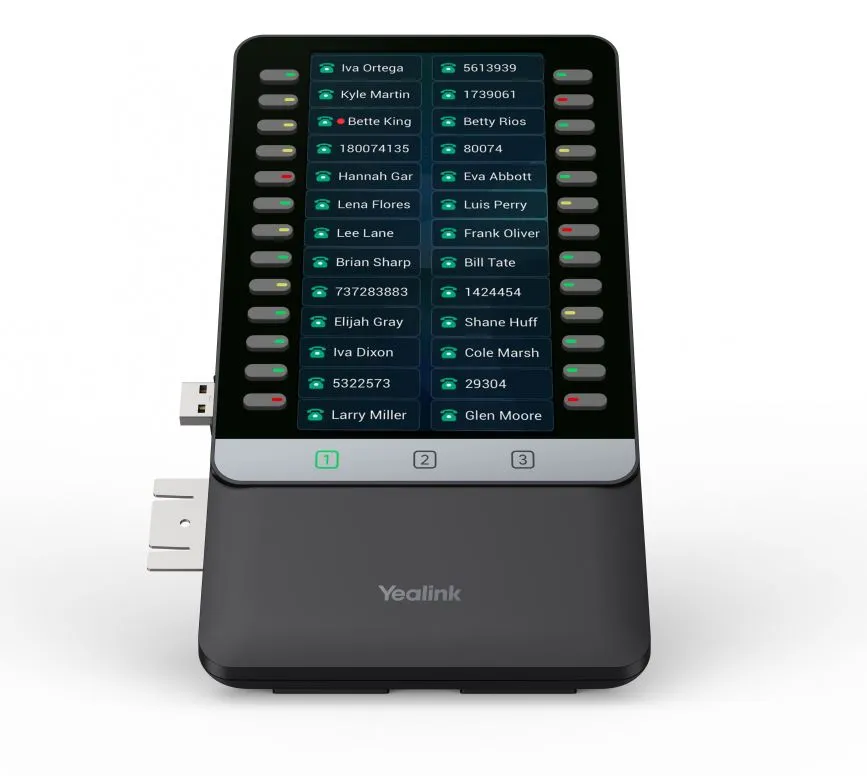 Yealink Color Expansion Module EXP55, for T7/T8 Series Yealink Color Expansion Module EXP55, for T7/T8 Series