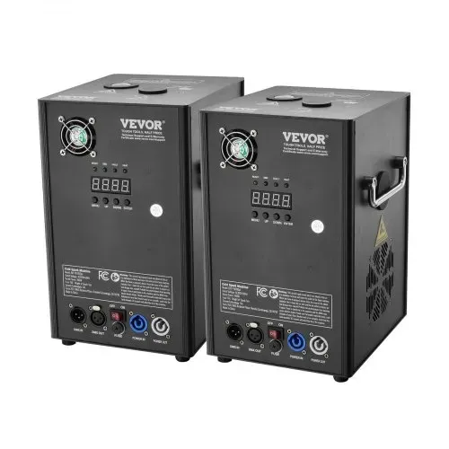 VEVOR 2x Funkenmaschine 700 W Pyrotechnikmaschine Aluminiumlegierung Feuerwerksmaschine DMX Controller Einstellbar 2–5m Cold Spark Machine 7 min pro Nachladen Ideal für Hochzeit, DJ Show, Partys – Bild 10