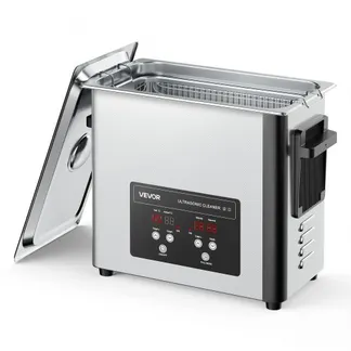 VEVOR 6 L Ultraschallreiniger, professionelle Ultraschallreinigungsmaschine mit Reinigungskorb & Digitalanzeige, 120 W Edelstahl 40 kHz Industrielle Reinigungsmaschine für Uhren Schmuck VEVOR 6 L Ultraschallreiniger, professionelle Ultraschallreinigungsmaschine mit Reinigungskorb & Digitalanzeige, 120 W Edelstahl 40 kHz Industrielle Reinigungsmaschine für Uhren Schmuck
