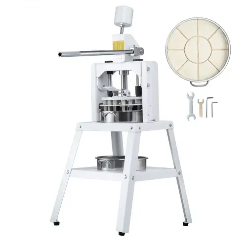 VEVOR Teigteiler 10-teilige manuelle Teigteilermaschine, 120–560 g vertikaler Handpresse-Teigschneider mit Tablett und Klinge aus 304er-Edelstahl, Brotbackautomat für Bäckerei, Restaurant, Gewerbe – Bild 8