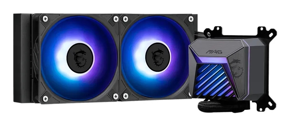 MSI MAG Coreliquid A15 240 Hauptplatine, Prozessor All-in-One-Flüssigkeitskühler 12 cm Schwarz 1 Stück(e) – Bild 4