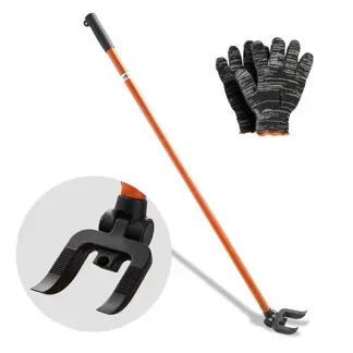 VEVOR Plattenheber, 907 kg Tragkraft, 1270 mm Gesamtlänge, mit Handschuhen & Nagelzieher, schwere Paletten-Buster für Aufhebeln von Bodenbelägen, Rahmen, Dächern, Verkleidungen & Gipskartonplatten VEVOR Plattenheber, 907 kg Tragkraft, 1270 mm Gesamtlänge, mit Handschuhen & Nagelzieher, schwere Paletten-Buster für Aufhebeln von Bodenbelägen, Rahmen, Dächern, Verkleidungen & Gipskartonplatten