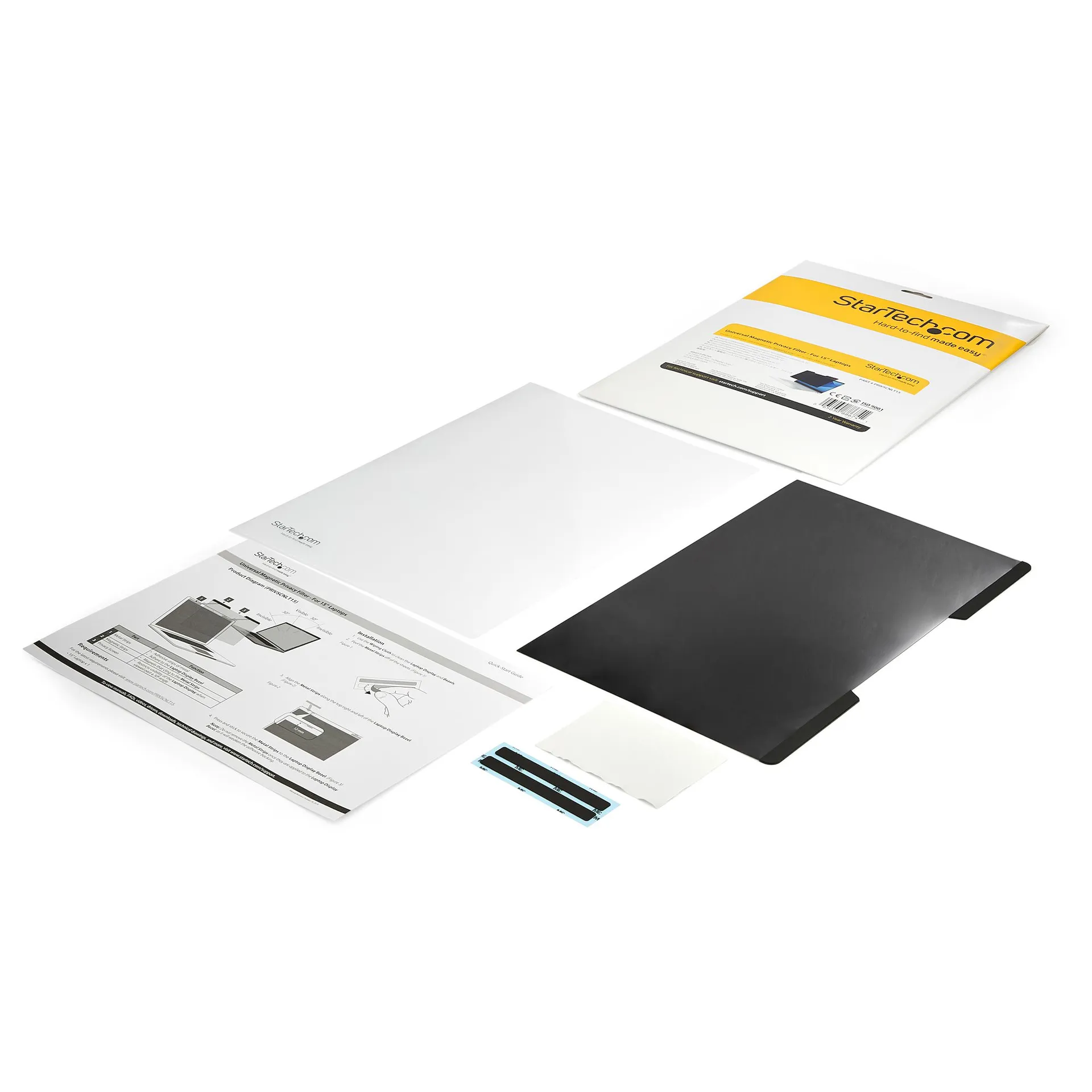 StarTech.com Laptop Sichtschutz für 15.6″ Geräte – Magnetisch, Abnehmbarer Laptop Bildschirm Blickschutz – Blaulicht reduzierende Schutzfolie – 16:9 – Matt/Glänzend – +/-30 Grad StarTech.com Laptop Sichtschutz für 15.6″ Geräte – Magnetisch, Abnehmbarer Laptop Bildschirm Blickschutz – Blaulicht reduzierende Schutzfolie – 16:9 – Matt/Glänzend – +/-30 Grad