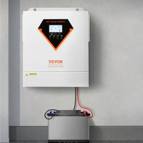 VEVOR Hybrid-Solarwechselrichter, 3500 W, All-in-One-Sinus-Wechselrichter mit Ladegerät, 24 V DC auf einphasig 220/230 V AC, mit integriertem 100-A-MPPT-Solarladeregler, für netzunabhängige Blei-Säure-Lithium-Batteriesysteme – Bild 7