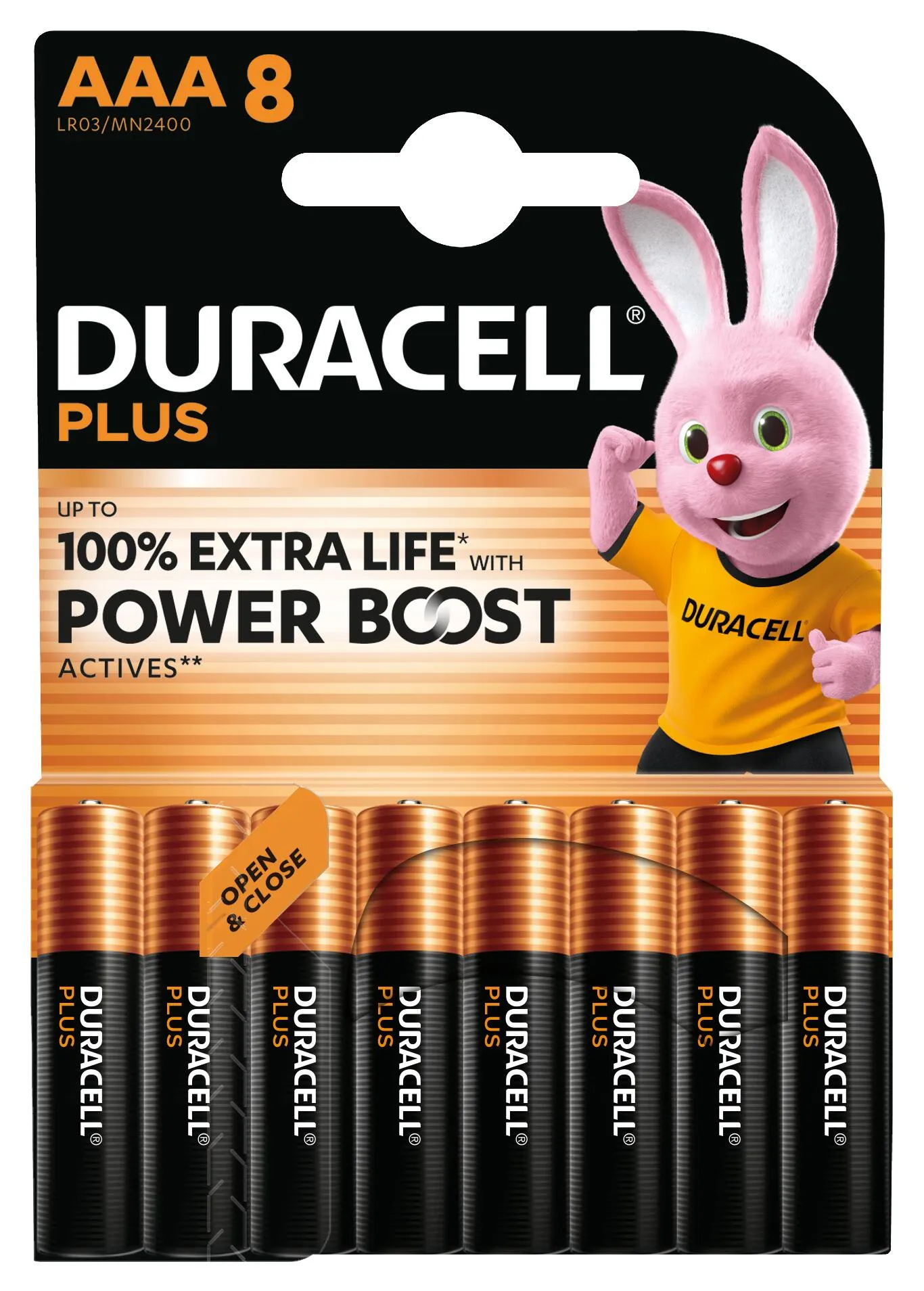 Duracell Plus Einwegbatterie AAA Alkali Duracell Plus Einwegbatterie AAA Alkali