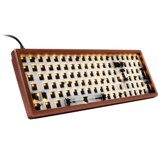 SKILLER SGK50 S2 Wood Barebone, Gaming-Tastatur SKILLER SGK50 S2 Wood Barebone, Gaming-Tastatur