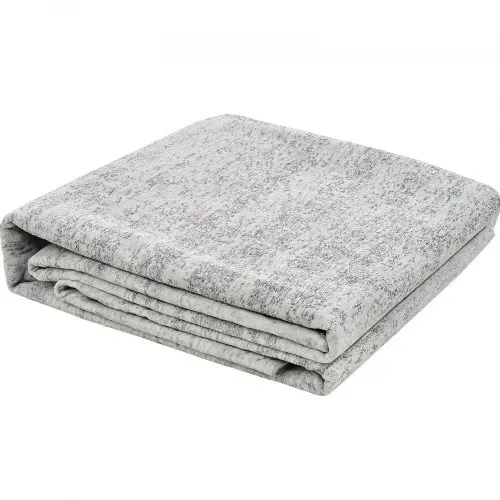 VEVOR Wohnzimmerteppich, 3048x4267 mm, Kurzflor, waschbarer Teppich, rutschfeste Bodenmatte, moderner Flächenteppich, für Schlafzimmer, Büro, Wohnzimmer, Kinderzimmer, Eingangsbereich, Grau – Bild 8
