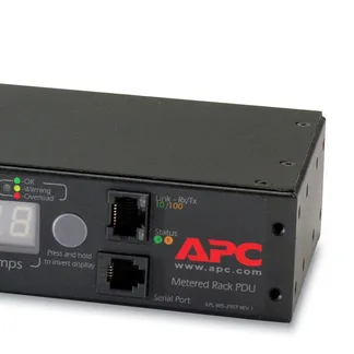APC Rack PDU, mit Messfunktion, 1 HE, 16 A, 208/230 V, (8) C13 APC Rack PDU, mit Messfunktion, 1 HE, 16 A, 208/230 V, (8) C13