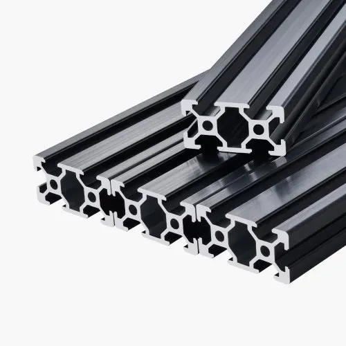 VEVOR 4er Set Aluprofil 1000 mm T-Nut 2040 Aluminium-Strangpressprofil, eloxierte Linearschiene nach europäischem Standard, Nutenprofil für 3D-Drucker, CNC-Maschine DIY, Lasergravur, Schwarz – Bild 9
