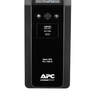 APC Back-UPS Pro 1600S, 1600VA, 230V, Sinuswelle, AVR, LCD, 8 IEC Ausgägnge APC Back-UPS Pro 1600S, 1600VA, 230V, Sinuswelle, AVR, LCD, 8 IEC Ausgägnge