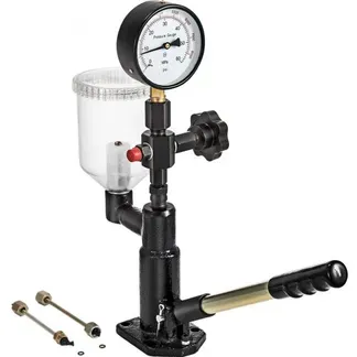 VEVOR 600 Bar Einspritzdüse Prüfgeräte 0,8L Krafststoffdruckmesser, Einspritzdüse Prüfgeräte mit doppelter Skalierung Injektoren Tester Diagnosegerät im Dieselmotor VEVOR 600 Bar Einspritzdüse Prüfgeräte 0,8L Krafststoffdruckmesser, Einspritzdüse Prüfgeräte mit doppelter Skalierung Injektoren Tester Diagnosegerät im Dieselmotor
