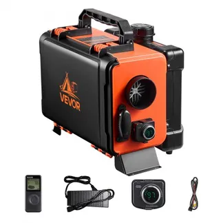 VEVOR Dieselheizung Lufterhitzer 5-8KW DC 12 V/24 V tragbare Standheizung (All in One) mit Fernbedienung & LCD-Bildschirm, geringe Geräuschentwicklung, 4,5 L Kraftstofftank für Lkw Wohnmobile VEVOR Dieselheizung Lufterhitzer 5-8KW DC 12 V/24 V tragbare Standheizung (All in One) mit Fernbedienung & LCD-Bildschirm, geringe Geräuschentwicklung, 4,5 L Kraftstofftank für Lkw Wohnmobile