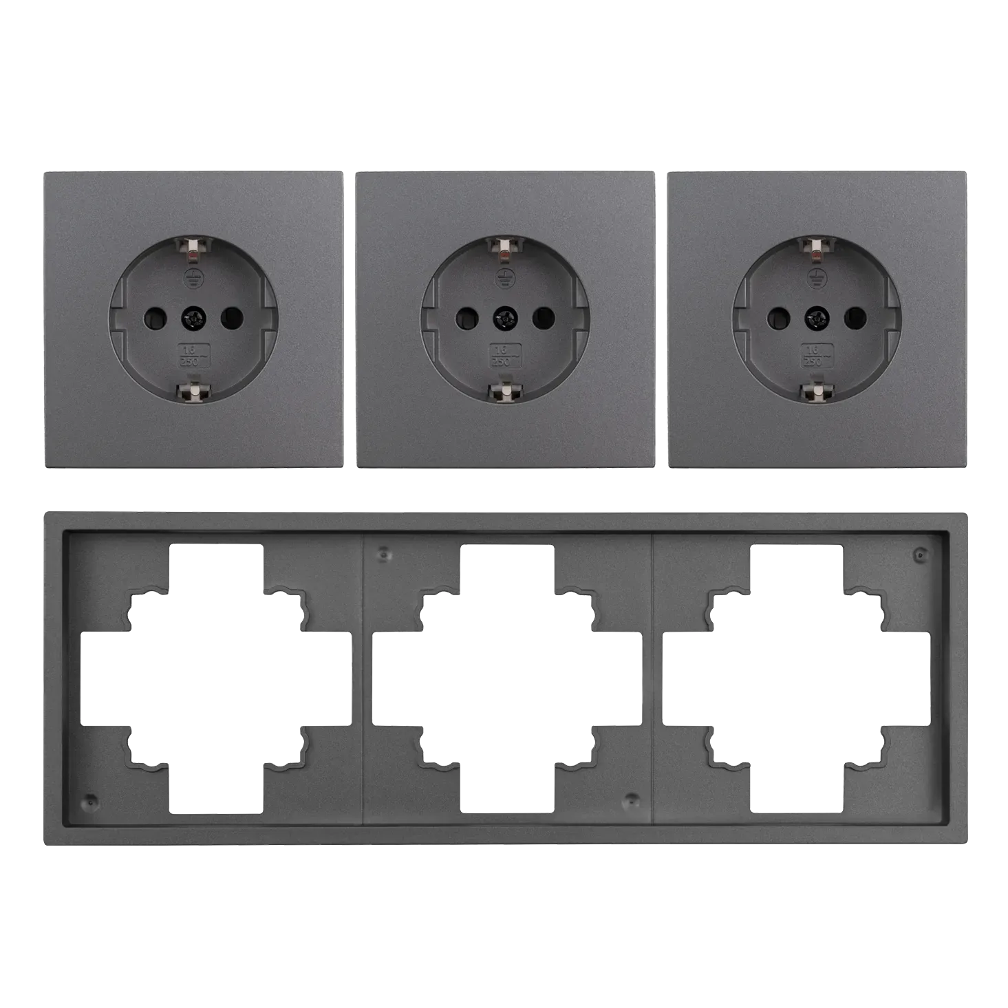 Steckdosen Set McPower Shallow ''Beginner 3S-Profi'' 4-teilig, Steckanschluss – Bild 3
