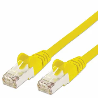 Intellinet Netzwerkkabel mit Cat6a-Stecker und Cat7-Rohkabel, S/FTP, 100% Kupfer, LS0H, 0,25 m, gelb Intellinet Netzwerkkabel mit Cat6a-Stecker und Cat7-Rohkabel, S/FTP, 100% Kupfer, LS0H, 0,25 m, gelb