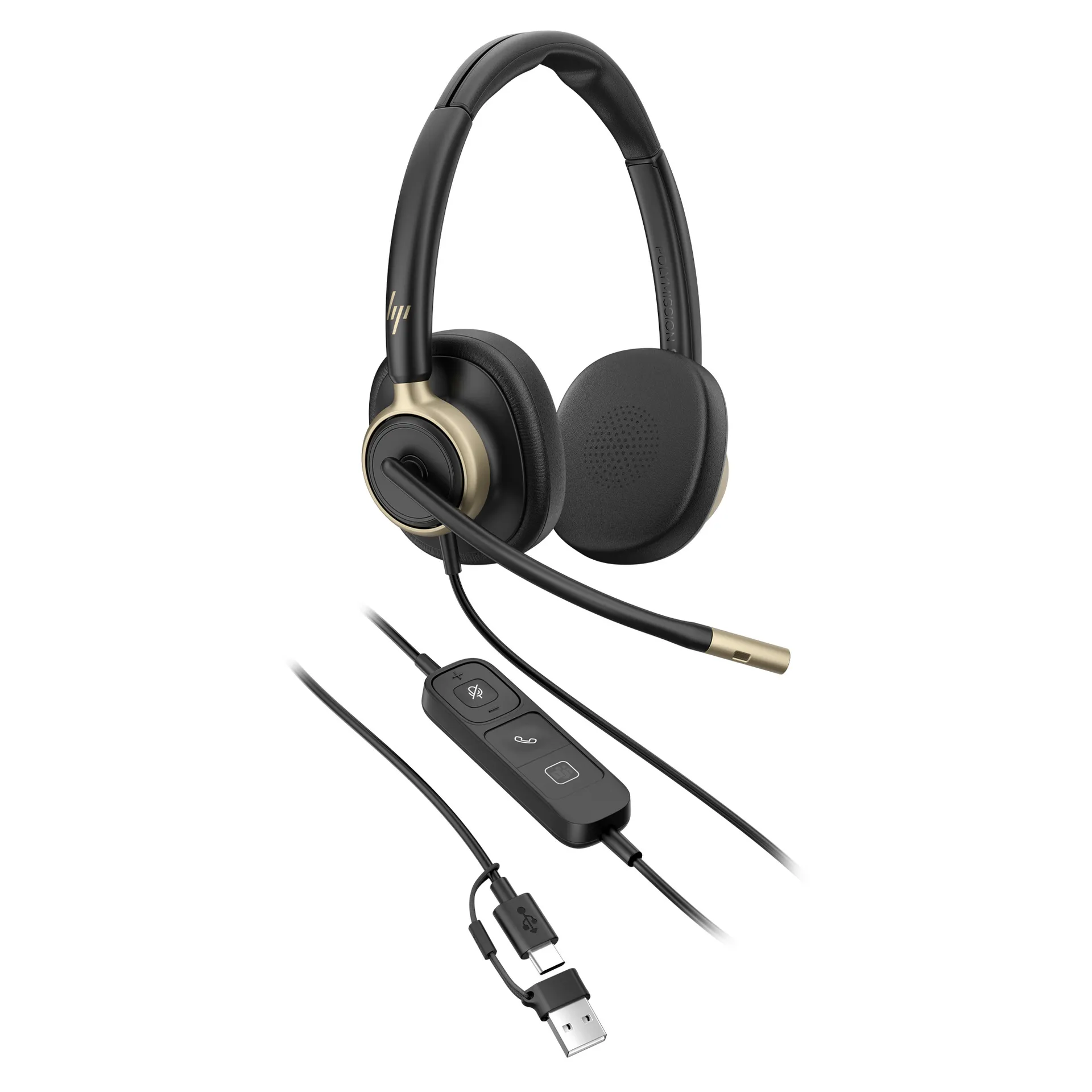 HP Poly Mission 815 Mono-Headset mit USB, kabelgebunden – Bild 3