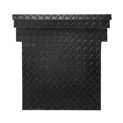 VEVOR Crossover Lkw Werkzeugkasten für die Ladefläche (1771 x 304 x 366 mm) abschließbare & wasserdichte Werkzeugkisten aus Aluminium mit Diamantstruktur, Truckbox für Wohnmobilanhänger schwarz – Bild 9