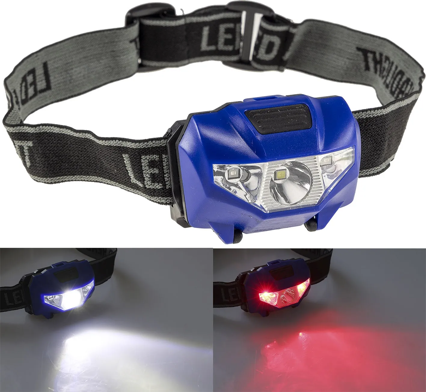 LED-Stirnlampe „HeadLight COB“ 3W LED-Stirnlampe „HeadLight COB“ 3W