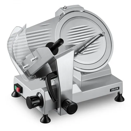VEVOR Elektrische Aufschnittmaschine 300 mm Klinge, 320 W Allesschneider Fleischschneidemaschine mit Integriertem Schärfer und 0-15 mm Einstellbarer Schnittstärke, für Gefrorenes Fleisch Schinken VEVOR Elektrische Aufschnittmaschine 300 mm Klinge, 320 W Allesschneider Fleischschneidemaschine mit Integriertem Schärfer und 0-15 mm Einstellbarer Schnittstärke, für Gefrorenes Fleisch Schinken