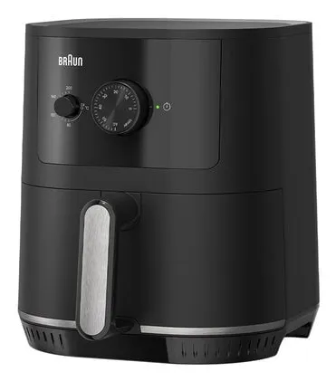 Braun Multi Fry 3 Einzelbild 4,3 l Eigenständig 1500 W Heißluftfritteuse Schwarz Braun Multi Fry 3 Einzelbild 4,3 l Eigenständig 1500 W Heißluftfritteuse Schwarz