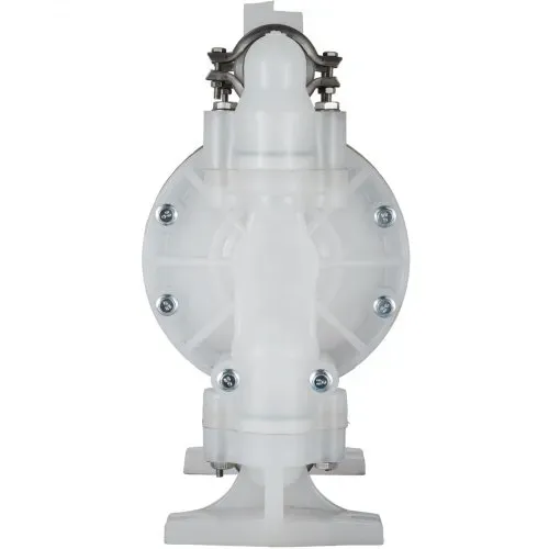 VEVOR Luftbetriebene Doppelmembranpumpe, 2,54cm / 25mm Einlass/Auslass, 136 L/min Polypropylen, max. 7 bar / 100 psi für den chemischen und industriellen Einsatz – Bild 9