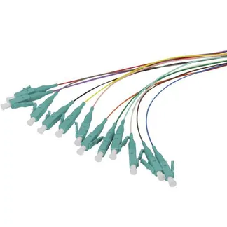 LWL-Pigtail-LC 50/125u, 2mtr. OM3, 12-Pack, farbig, Synergy 21, LWL-Pigtail-LC 50/125u, 2mtr. OM3, 12-Pack, farbig, Synergy 21,