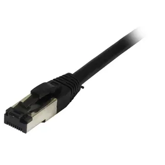 Patchkabel RJ45, CAT8.1 2000Mhz, 0.15m, schwarz, S-STP(S/FTP), TPE/LSZH(SuperFlex), AWG26, Synergy 21 Patchkabel RJ45, CAT8.1 2000Mhz, 0.15m, schwarz, S-STP(S/FTP), TPE/LSZH(SuperFlex), AWG26, Synergy 21