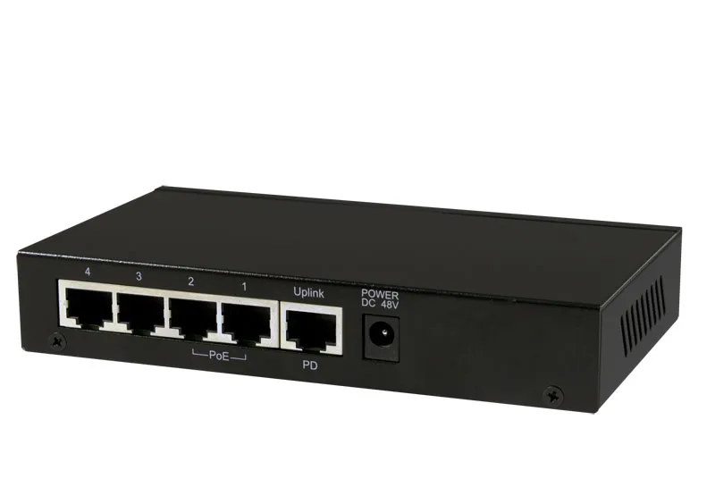 ALLNET Switch unmanaged 5 Port Gigabit 36W / 2x PoE / 2x LAN / 1x PoE+ In / "ALL-SG8205PD" – Bild 2