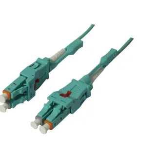 LWL-2-Faser-Patchk. 0.5mtr.LC-LC, 50/125um,OM3, Uniboot(drehbar), Push/Pull, AD=2mm, Synergy 21 LWL-2-Faser-Patchk. 0.5mtr.LC-LC, 50/125um,OM3, Uniboot(drehbar), Push/Pull, AD=2mm, Synergy 21
