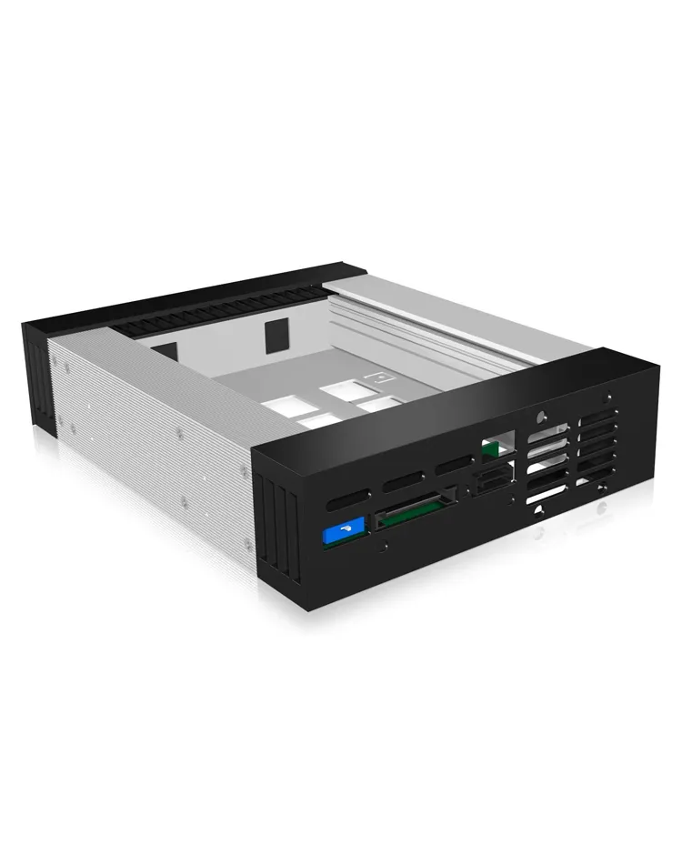 ICY BOX IB-129SSK-B Wechselrahmen, 1x 3,5"/2,5" SATA/SAS HDD zu 1xSATA Host, unterstützt SATA III 6Gbit/s – Bild 5