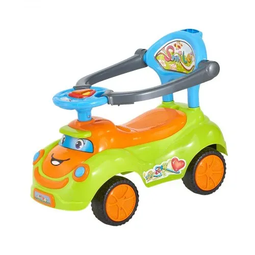 VEVOR Rutschauto, 830 x 420 x 880 mm Rutscher, Schub Car mit Schutzgeländer, Griff & Stauraum unter dem Sitz, Lauflerngerät 25 kg Tragkraft, Lauflernhilfe für Kleinkinder von 19 bis 36 Monaten – Bild 8