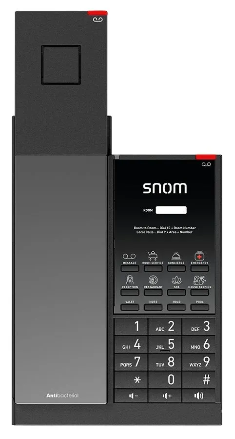 SNOM DECT HD351W Hoteltelefon SNOM DECT HD351W Hoteltelefon