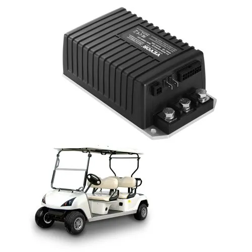 VEVOR Geschwindigkeitsregler für Golfwagen, 48 V 250 A Ersatz für Gleichstrommotor-Controller für EZGO TXT Golfwagen, Schutzart IP65, Gehäuse aus Alu ABS, kompatibel mit Modellen 1206HB-5201 VEVOR Geschwindigkeitsregler für Golfwagen, 48 V 250 A Ersatz für Gleichstrommotor-Controller für EZGO TXT Golfwagen, Schutzart IP65, Gehäuse aus Alu ABS, kompatibel mit Modellen 1206HB-5201