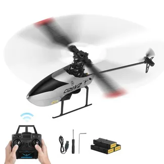 VEVOR RC-Helikopter, 2,4 GHz ferngesteuerter Hubschrauber mit Gyro, 4-Kanal-RC-Flugzeug für Anfänger, 39 Minuten Flugzeit, Start/Landung mit einer Taste, Spielzeug für Kinder ab 8 Jahren VEVOR RC-Helikopter, 2,4 GHz ferngesteuerter Hubschrauber mit Gyro, 4-Kanal-RC-Flugzeug für Anfänger, 39 Minuten Flugzeit, Start/Landung mit einer Taste, Spielzeug für Kinder ab 8 Jahren