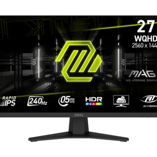 MSI MAG 274QFDE X24 Computerbildschirm 68,6 cm (27″) 2560 x 1440 Pixel Wide Quad HD LCD Schwarz MSI MAG 274QFDE X24 Computerbildschirm 68,6 cm (27″) 2560 x 1440 Pixel Wide Quad HD LCD Schwarz